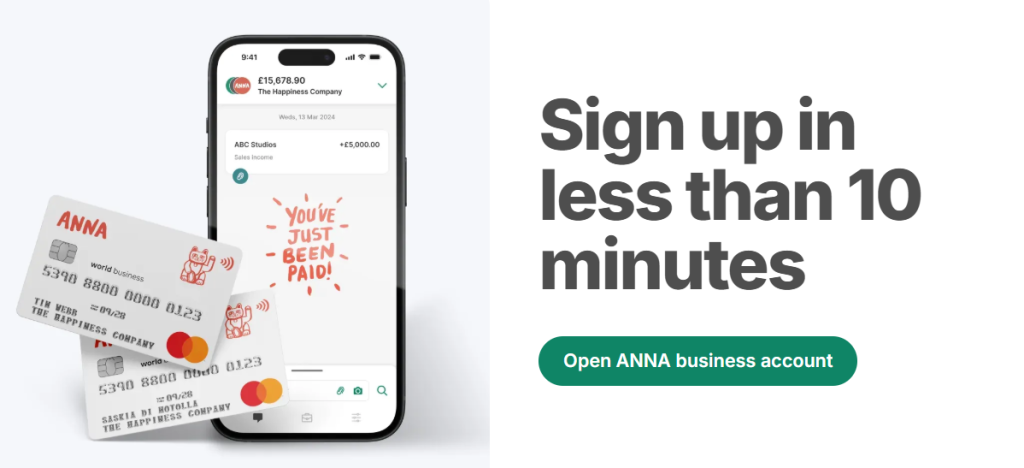 Anna Money Business Account