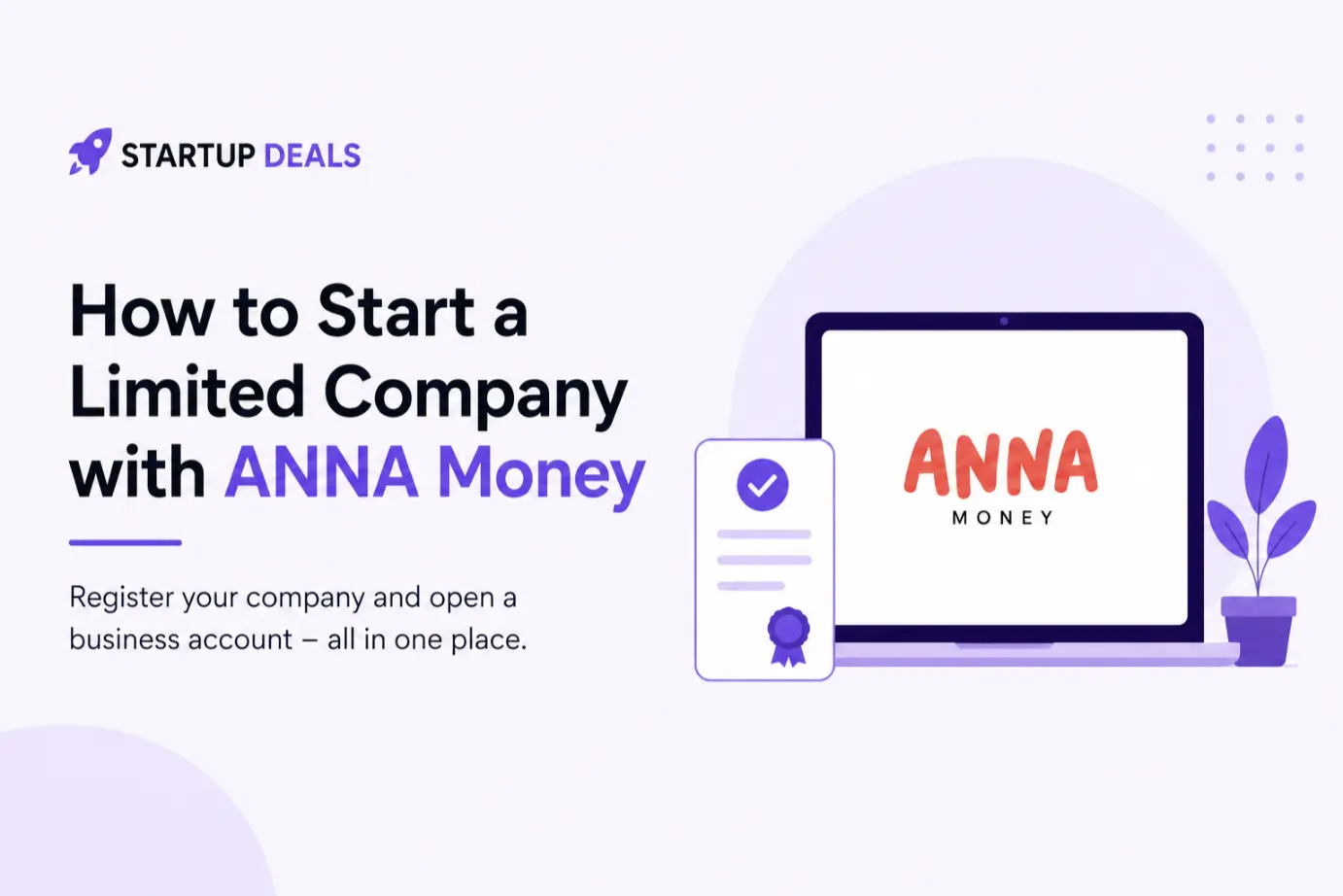 anna money company formation