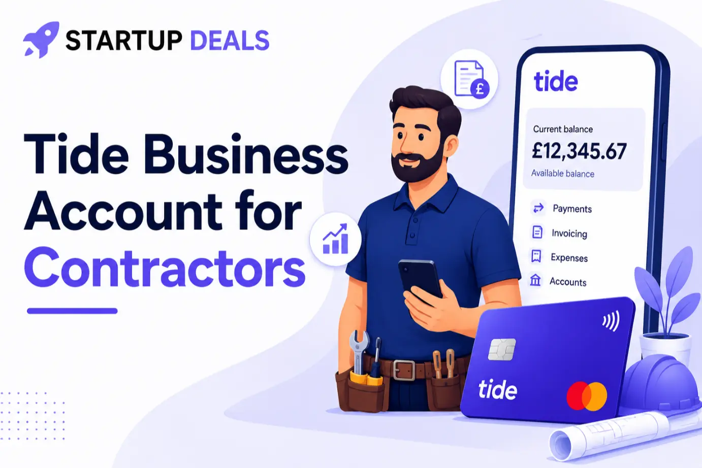 Tide business account for contractors